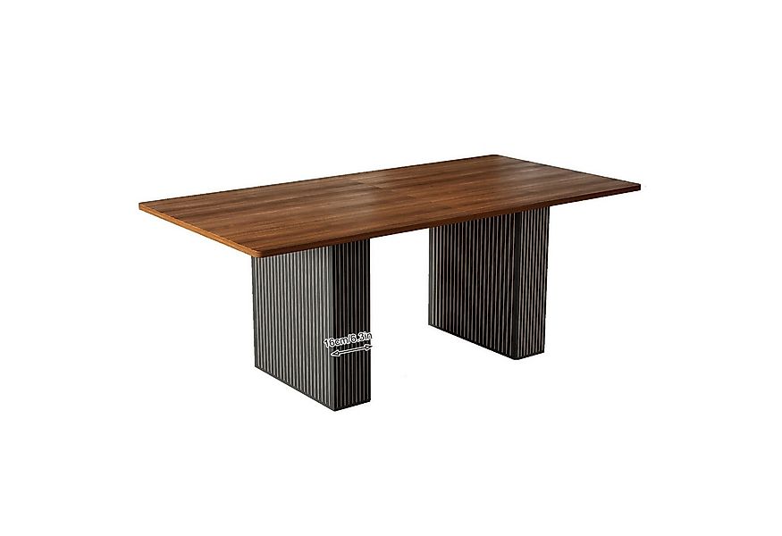 TWSOUL Esstisch Esszimmertisch 160 x 80 cm für 6–10 Personen,Küchentisch günstig online kaufen