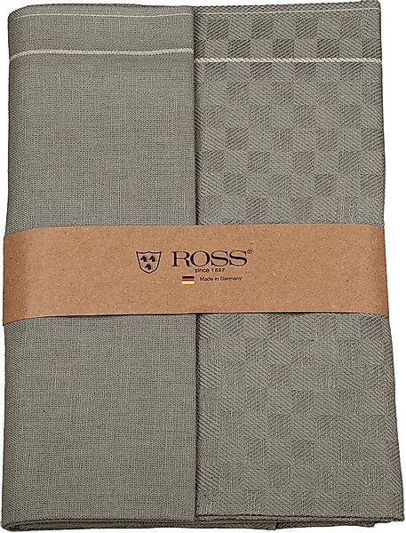 ROSS Geschirrtuch 2er Set 907, zwei Geschirrtücher in einer Banderole, (Set günstig online kaufen