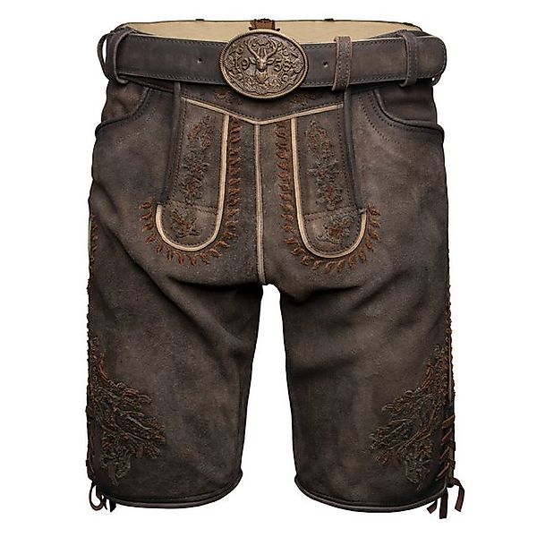 Krüger Trachtenlederhose Elliot mit Gürtel Herren günstig online kaufen