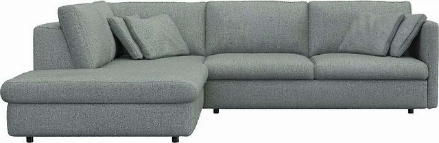 FLEXLUX Ecksofa "Lovane, elegant und zeitlos, bequem, L-Form", Weich & ansc günstig online kaufen