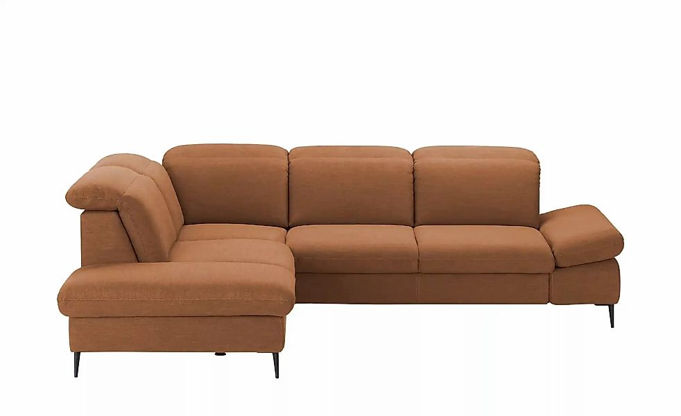 uno Ecksofa  Serra ¦ kupfer ¦ Maße (cm): B: 268 H: 81 T: 215.0 Polstermöbel günstig online kaufen