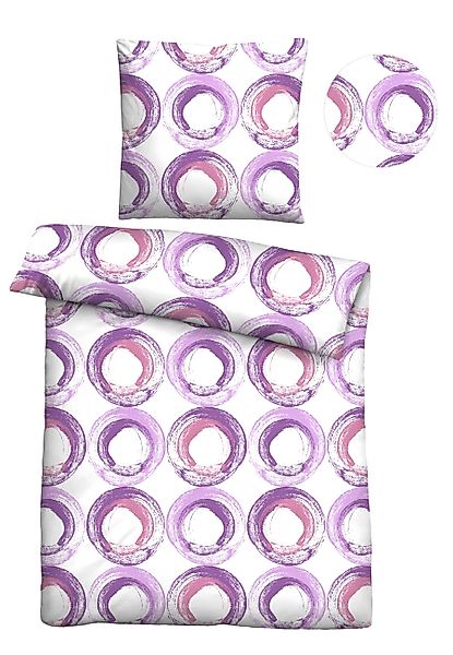 Castell - Markenbettwäsche Bettwäsche "0260990" 2 Stk. tlg. absolut bügelfr günstig online kaufen