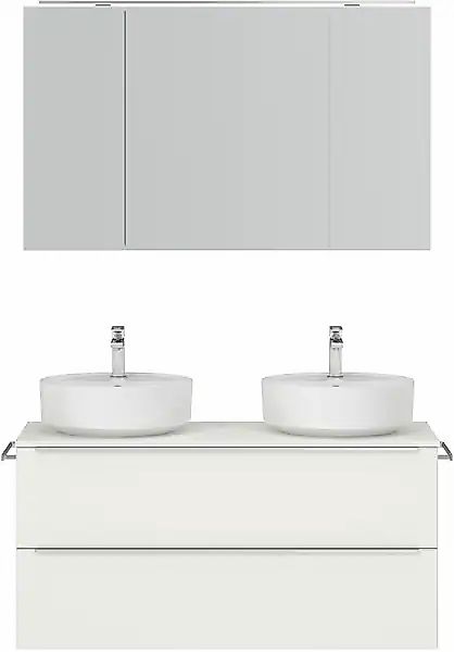 nobilia® Badmöbel-Set »Alvene« vormontiert, mit Soft-Close, 2 Stk. tlg. günstig online kaufen