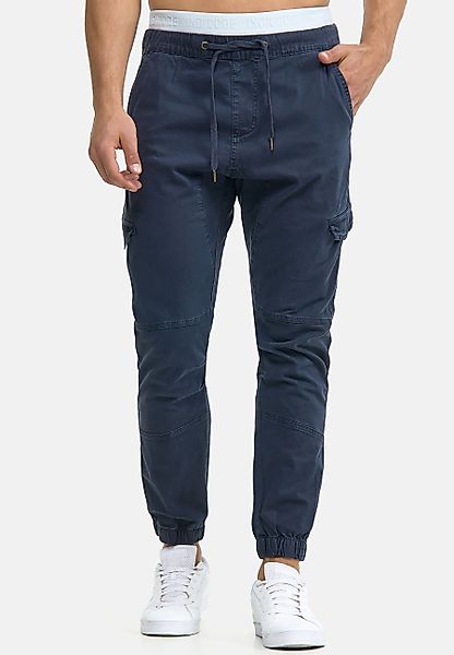 Indicode Cargohose Levy mit elastischem Bund günstig online kaufen