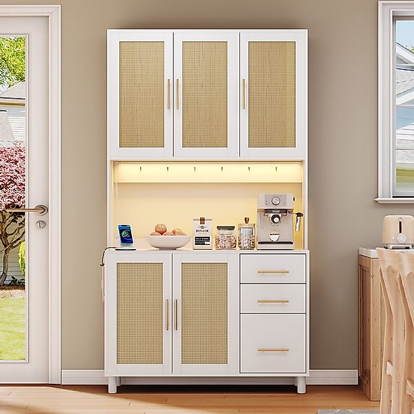 BlingBin Hochschrank Küchenanrichte (1-St., Küchen-Sideboard aus günstig online kaufen