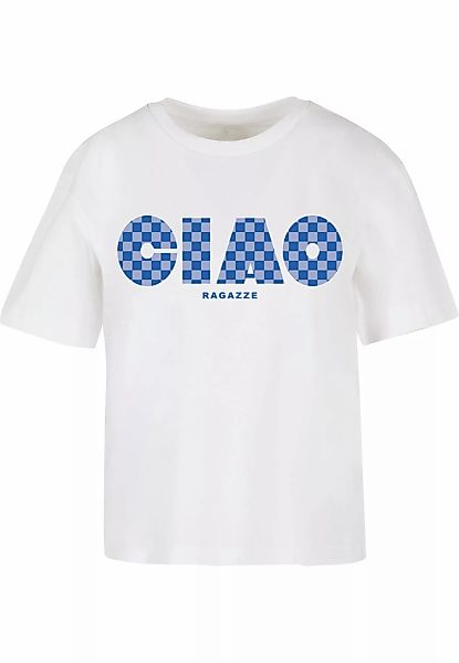 Miss Tee T-Shirt "Miss Tee Damen Ciao Ragazze Tee", (1 tlg.) günstig online kaufen