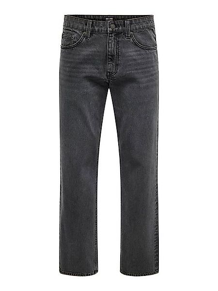 ONLY & SONS Regular-fit-Jeans Jeans Regular Fit Denim Pants ONSEDGE STRAIGH günstig online kaufen