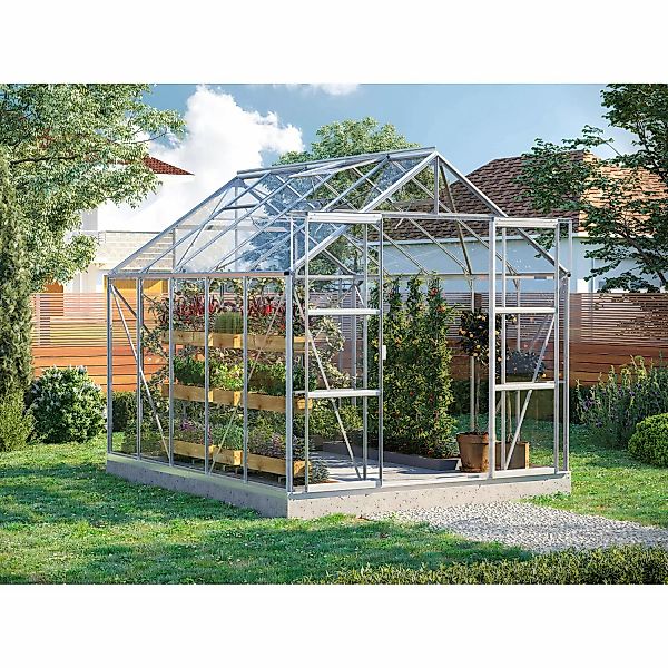 Vitavia Gewächshaus Uranus 8300 Alu blank 8,3 m² günstig online kaufen