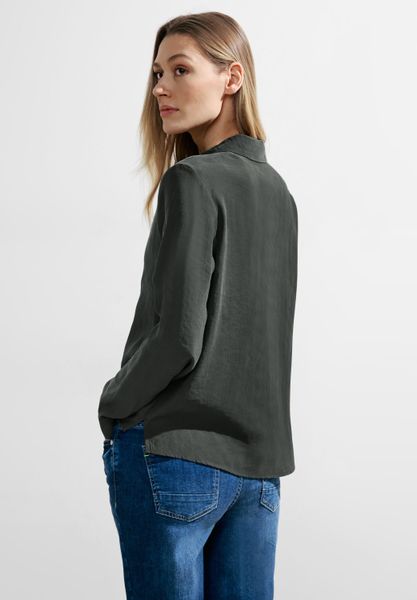 Cecil Langarmbluse in Unifarbe günstig online kaufen