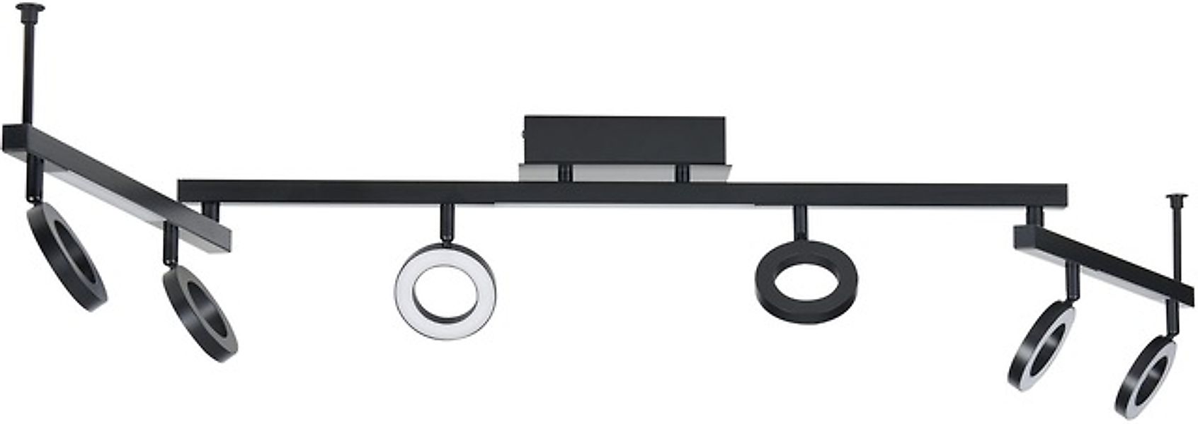 EGLO Deckenspot »CARDILLIO 1 Spotlampe - Alu, Stahl - LED;LED - 6X3,2W;3X3, günstig online kaufen