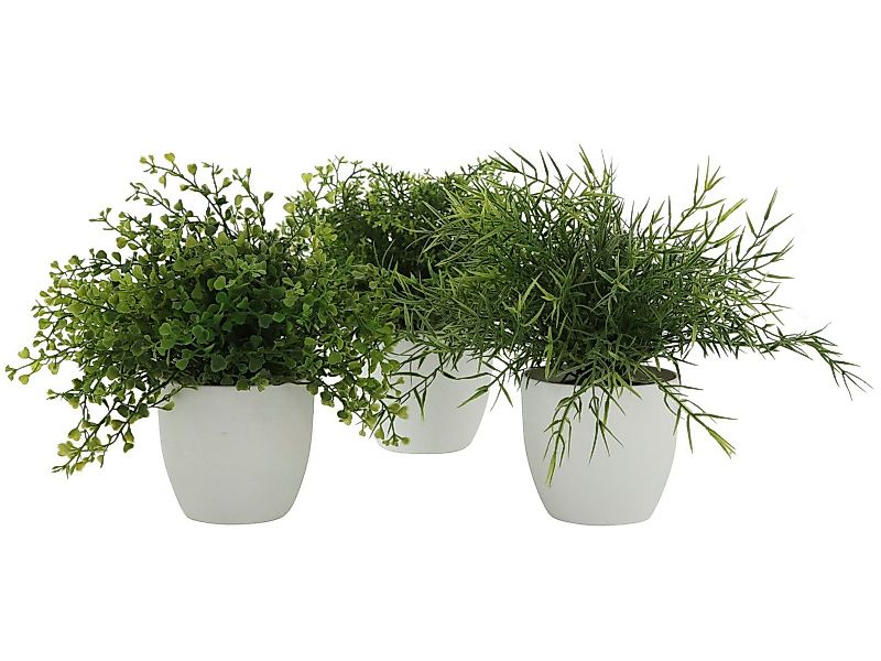 Kunstpflanze Topfpflanze Gras mehrfarbig sort. 25cm günstig online kaufen