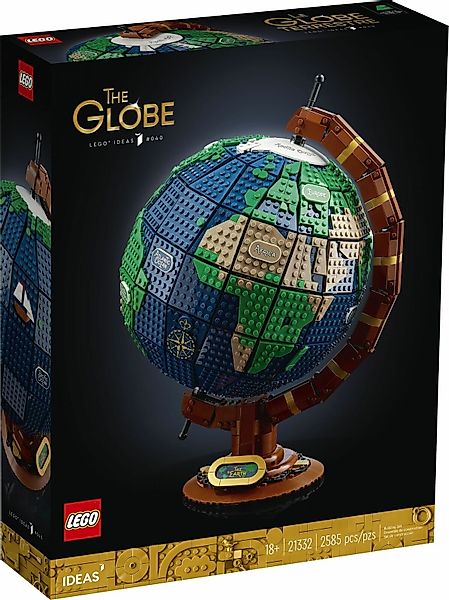 LEGO® Ideas 21332 Globus Spielbausteine, (2585 günstig online kaufen