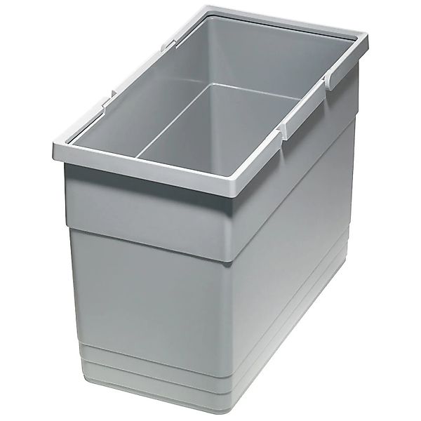 Ninka Eins2vier Abfallsammler Mülleimer 21L 275 x 210 x 420 mm Alugrau 5137 günstig online kaufen