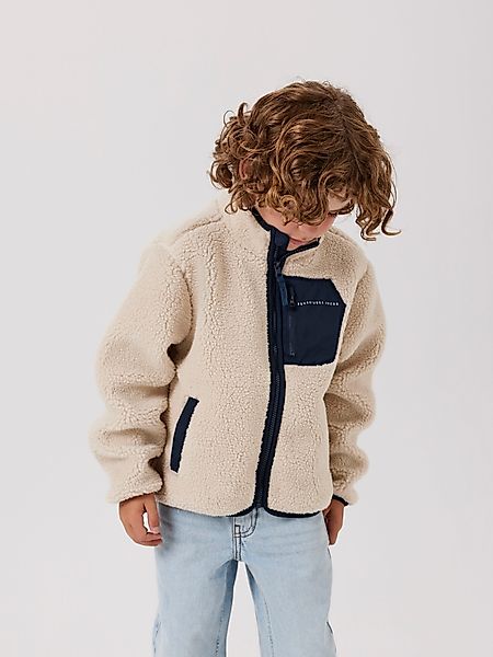 Name It Strickfleecejacke NKNMATTIA SHERPA JACKET günstig online kaufen