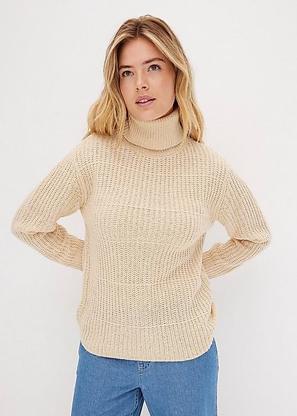 bonprix Rollkragenpullover Strickpullover mit Rollkragen günstig online kaufen