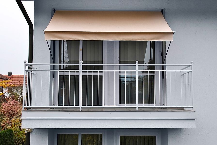 Angerer Freizeitmöbel Klemmmarkise beige, Ausfall: 150 günstig online kaufen