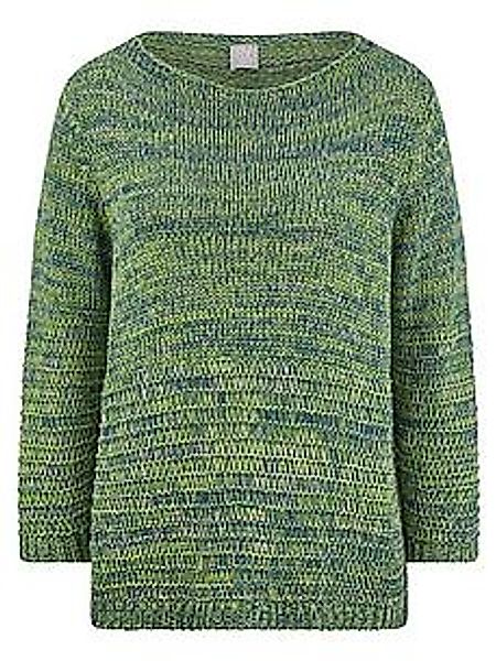 Rundhals-Pullover Rabe grün günstig online kaufen