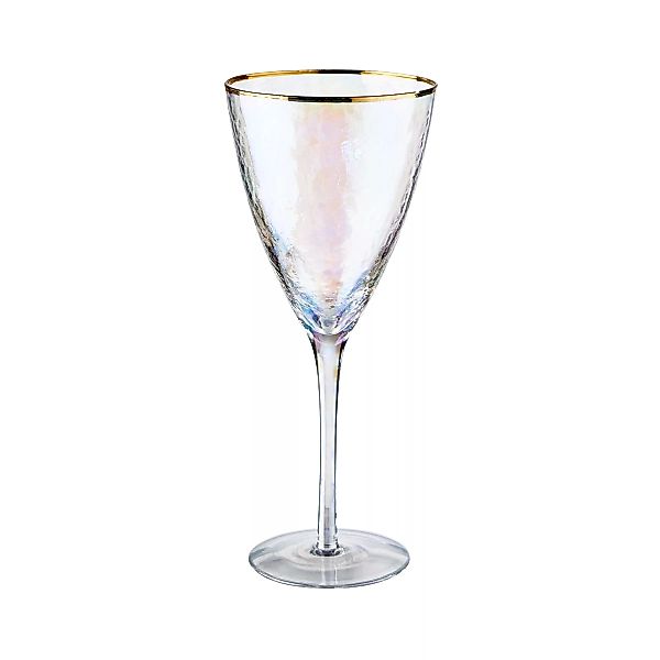SMERALDA Weinglas mit Goldrand 400ml günstig online kaufen