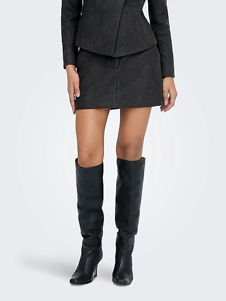 ONLY Minirock "ONLMAIKA MW SHORT SKIRT PNT OX" günstig online kaufen
