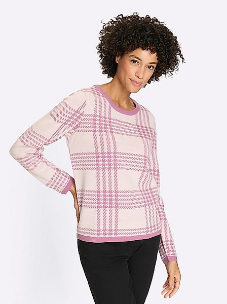 Sieh an! Strickpullover Rundhalspullover . günstig online kaufen