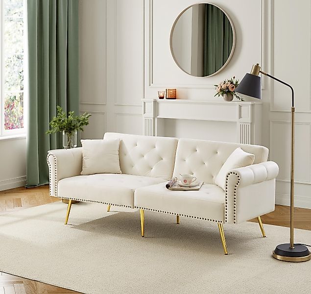 STILVORA Schlafsofa couch mit schlaffunktion,2-Sitzer sofas günstig online kaufen