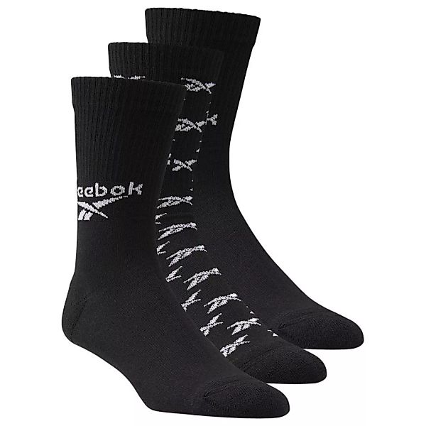 Reebok Classics Fo Crew Socken 3 Paare EU 37-39 Black günstig online kaufen
