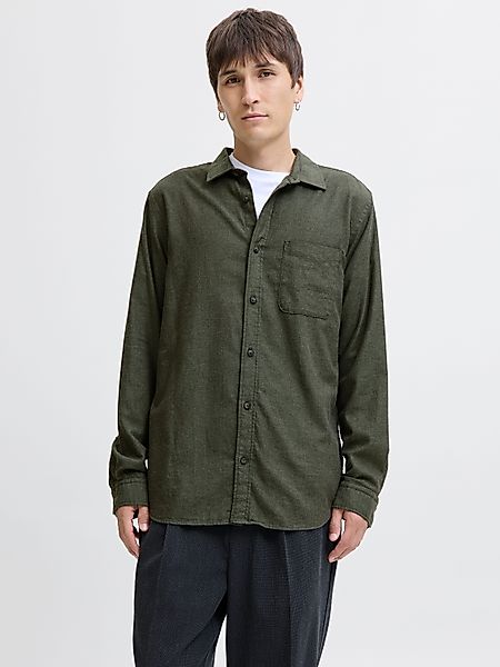 Jack & Jones Langarmhemd JJECLASSIC MELANGE günstig online kaufen