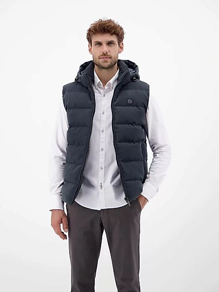 LERROS Steppweste "LERROS Herren Steppweste in funktionaler Cord-Optik" günstig online kaufen