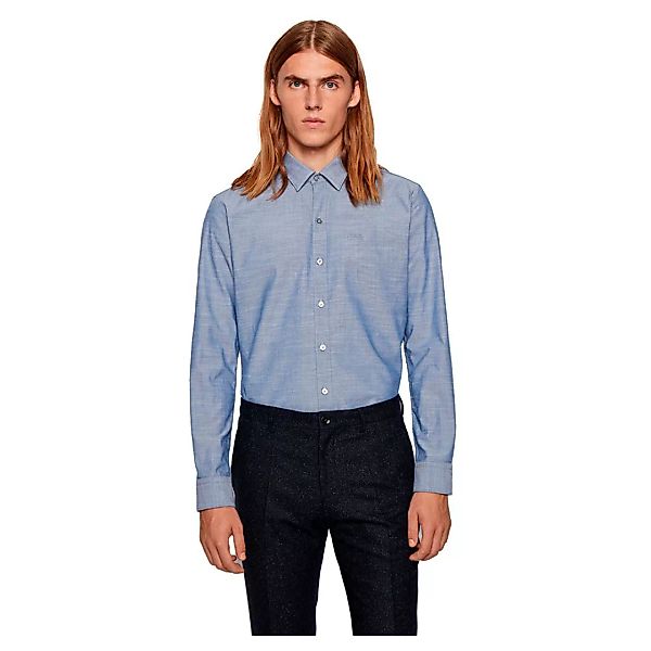 Boss Robbie Langarm Hemd XL Dark Blue günstig online kaufen