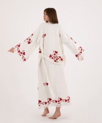 Seyila Home Damenbademantel Morgenmantel / Bademantel/ günstig online kaufen