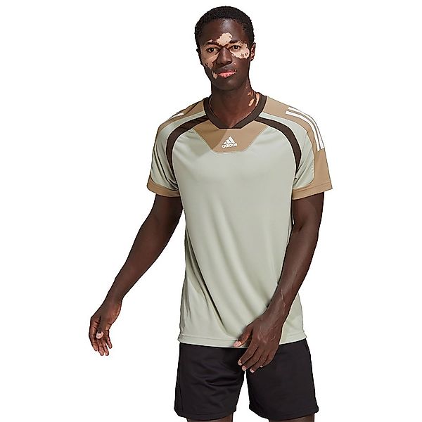Adidas Training Kurzärmeliges T-shirt XL Halo Green / Hemp / White günstig online kaufen