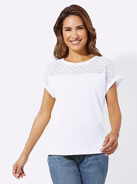 Sieh an! T-Shirt Rundhalsshirt günstig online kaufen