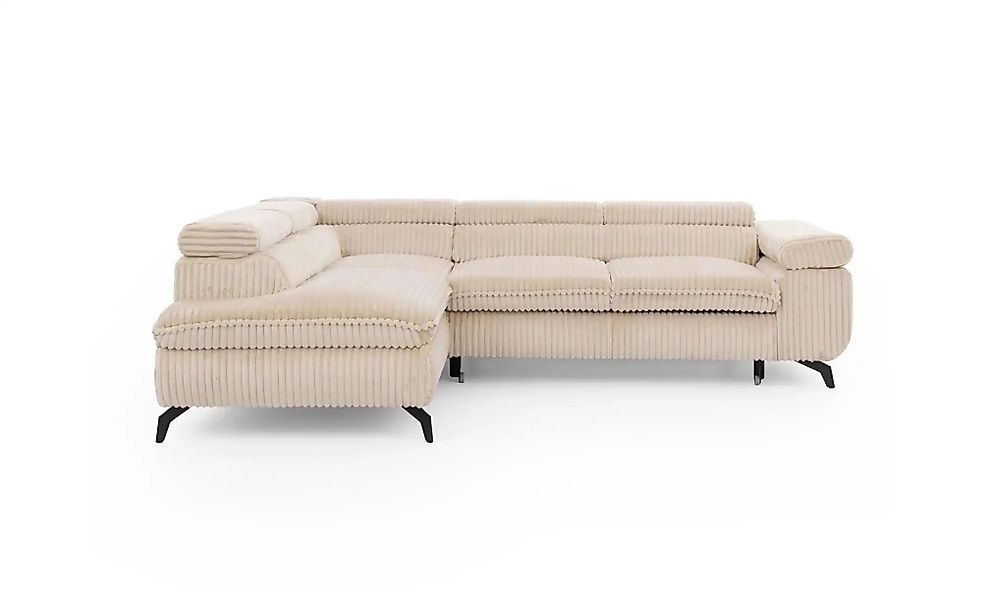 S-STYLE Ecksofa mit Schlaffunktion Bonnie ¦ beige ¦ Maße (cm): B: 275 H: 76 günstig online kaufen