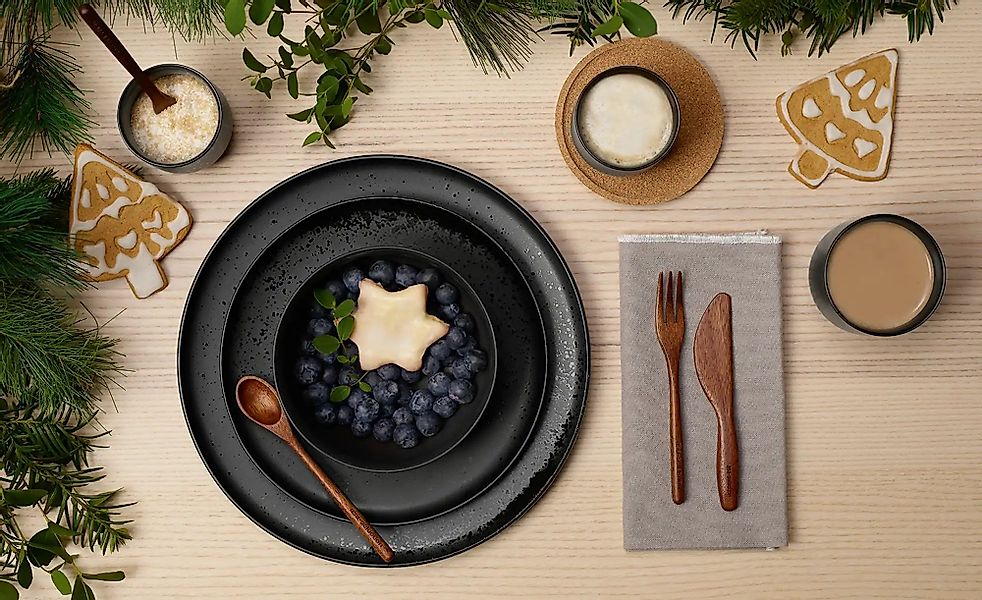 ASA SELECTION Müslischale  Kuro ¦ schwarz ¦ Maße (cm): H: 6,5  Ø: 13.5 Gesc günstig online kaufen