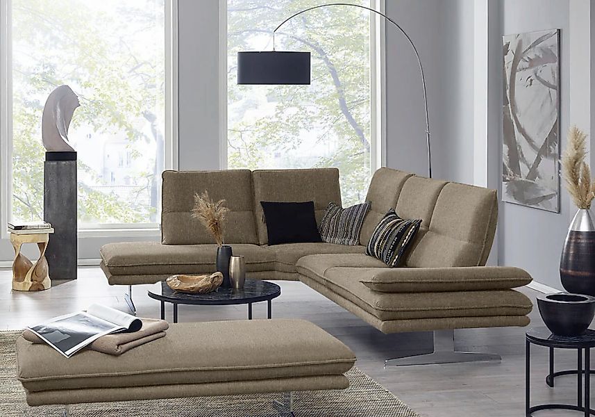 W.SCHILLIG Ecksofa "broadway, Designsofa, mit tollem Sitzkomfort, L-Form", günstig online kaufen