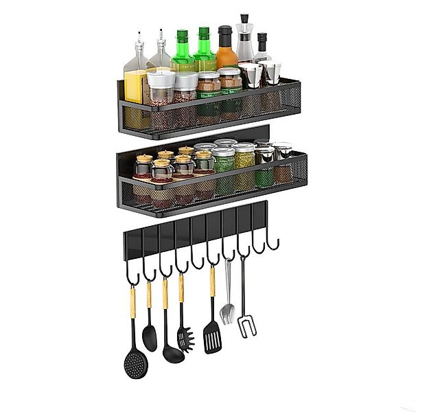 NUODWELL Gewürzregal 3 Stück Kühlschrank Regal Magnetisch, Magnetische Rega günstig online kaufen