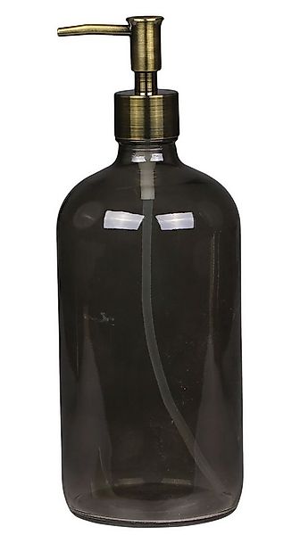Chic Antique Seifenspender Pumpseifenspender Seifenspender 1 L Glas Schwarz günstig online kaufen