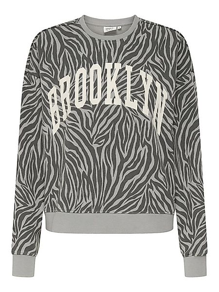 ONLY Sweatjacke ONLLEO L/S O-NECK PULLOVER TEXT SWT günstig online kaufen