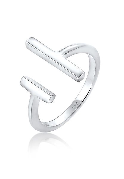 Elli Fingerring Offen Verstellbar Geo Stab günstig online kaufen