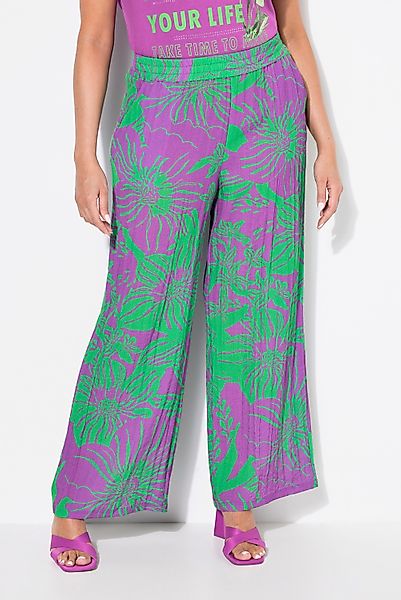 Ulla Popken Schlupfhose Hose Blüten weites günstig online kaufen
