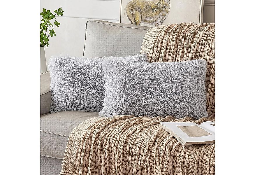 wohnTRAUM24 Kissenbezüge Kissenbezug 2er Set Kissenhülle,Kissenbezüge mit R günstig online kaufen