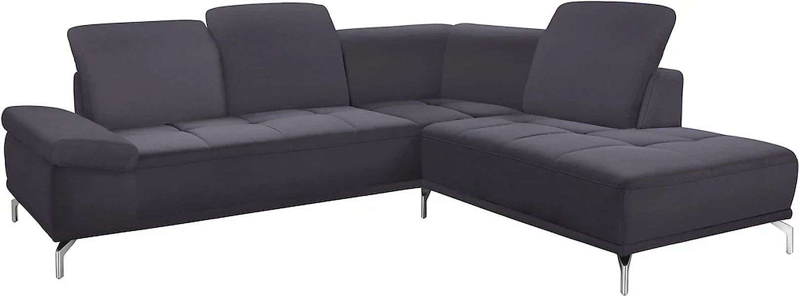 Places of Style Ecksofa "Caluna", Inkl.Sitztiefenverstellung, wahlweise mit günstig online kaufen
