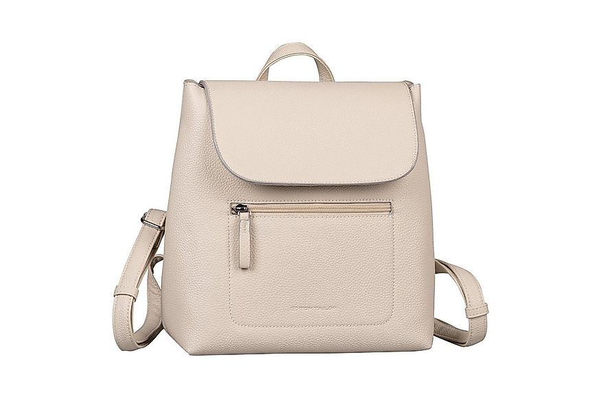 TOM TAILOR Rucksack Elis, aus weich gekörntem Lederimitat auffällige Zierna günstig online kaufen