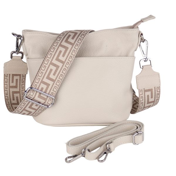 MIRROSI Umhängetasche Damen Crossbody Bag, Echtleder günstig online kaufen