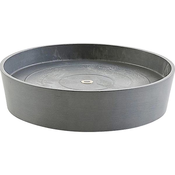 ECOPOTS Blumentopfuntersetzer "SAUCER WHEELS Grey", BxTxH: 34,1x34,1x9 cm günstig online kaufen