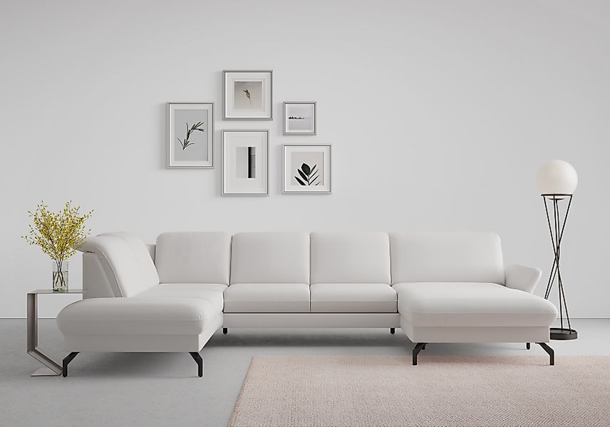 sit&more Wohnlandschaft »Fashion U-Form« wahlweise mit Kopfteilverstellung, günstig online kaufen