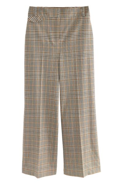 Next Palazzohose Karierte Hose mit weitem günstig online kaufen