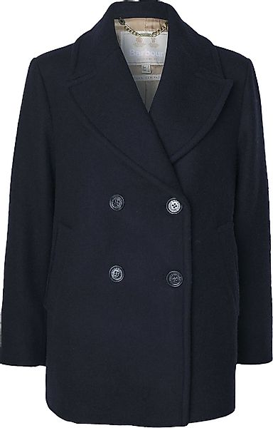Barbour Dames Peacoat Ingrid Wool Navy - Größe 40 günstig online kaufen