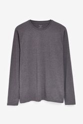 Next Langarmshirt Rundhalsshirt – Regular Fit günstig online kaufen