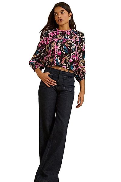 Love & Roses Langarmbluse Love & Roses Ric-Rac-Bluse, Regular (1-tlg) günstig online kaufen